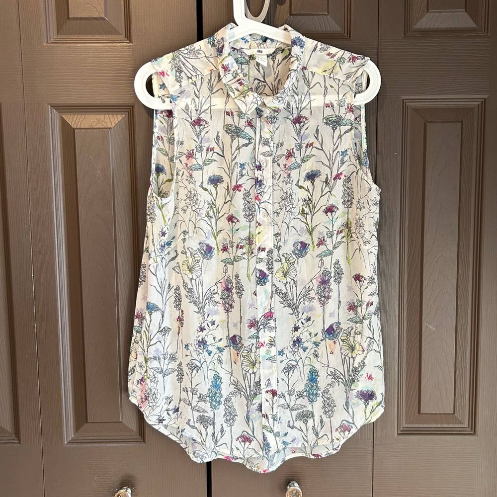 H&M Floral Sleeveless Women's Top